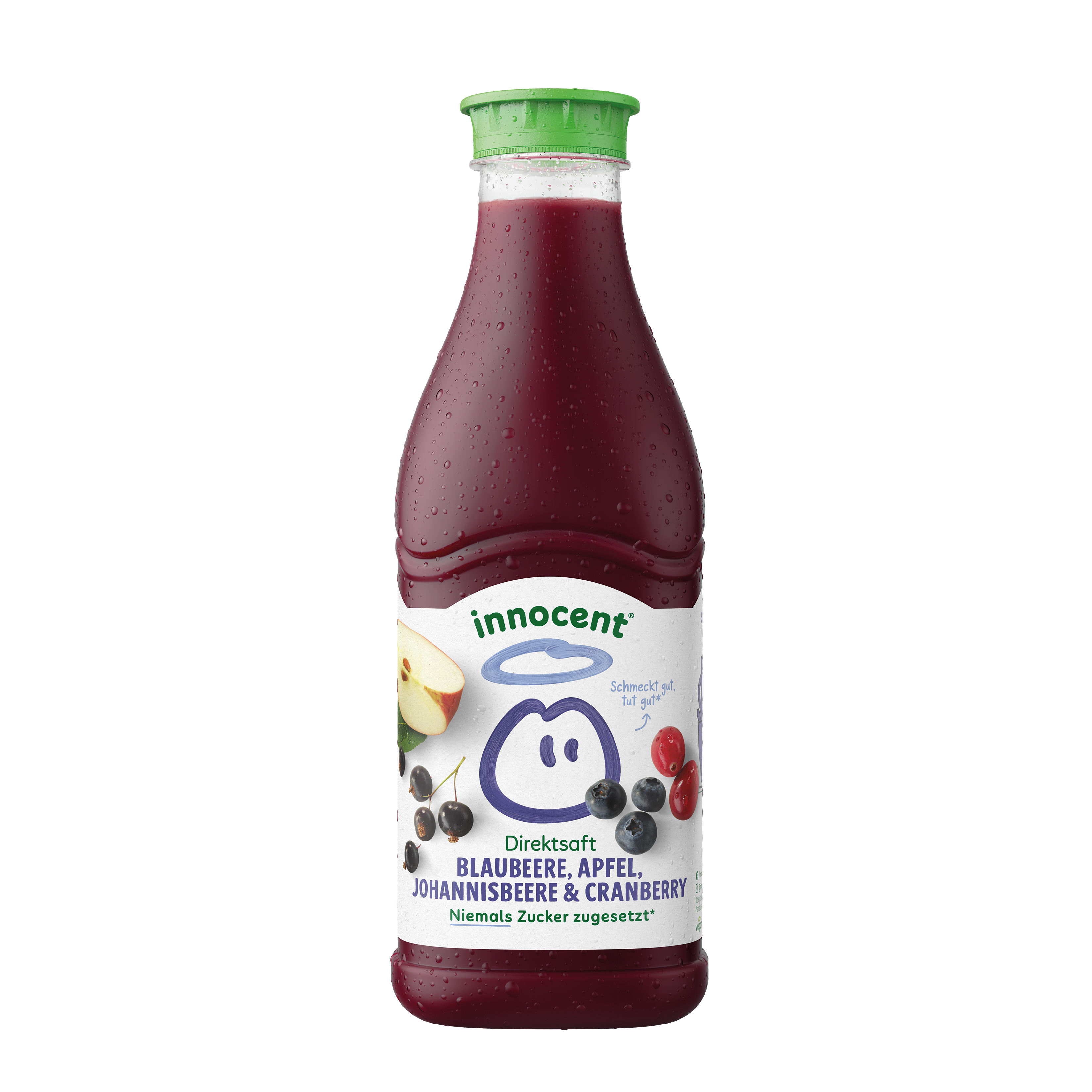 Blaubeere Apfel Johannisbeere Direktsaft 900ml 