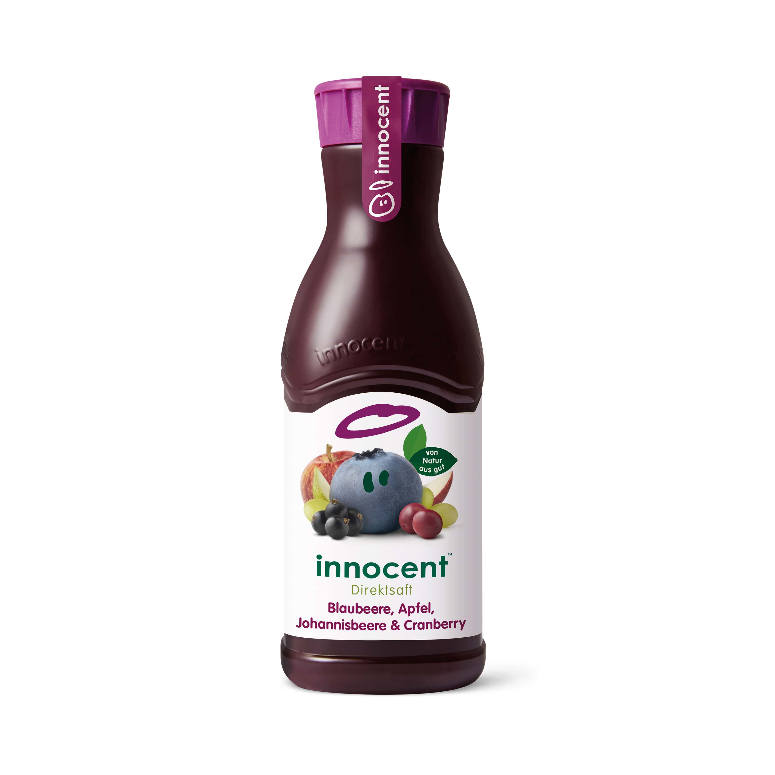 Blaubeere Apfel Johannisbeere Direktsaft 900ml 