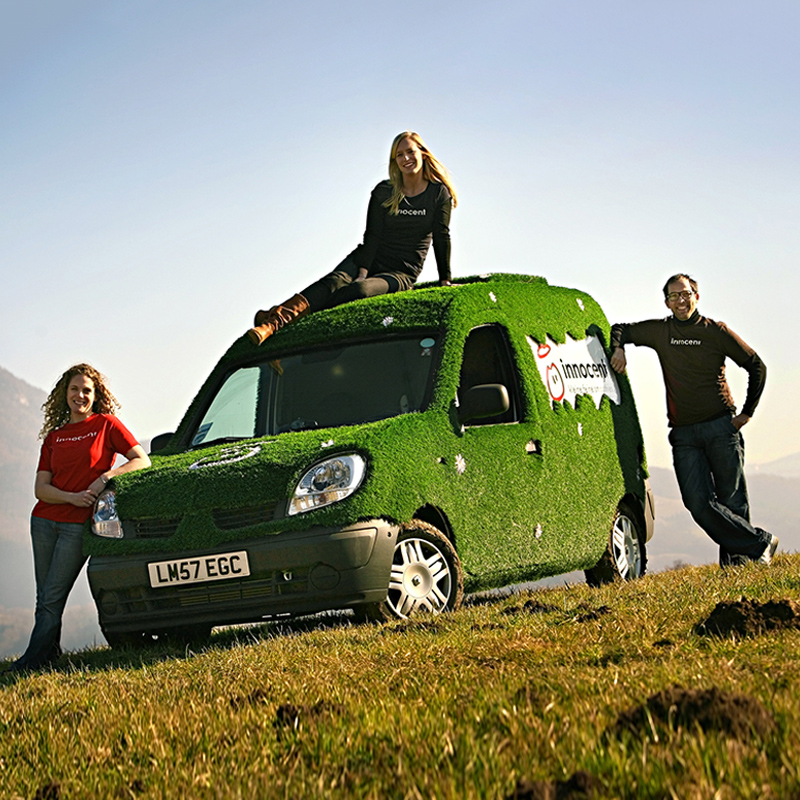 grassy van